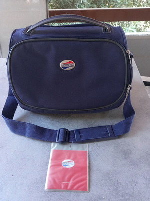 American Tourister vintage τσάντα ταξιδιού beauty case σαν καινούργιο, μπλε