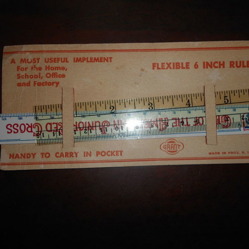 American School Rulers used