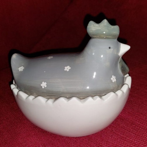 Easter bowl hen new, ceramic