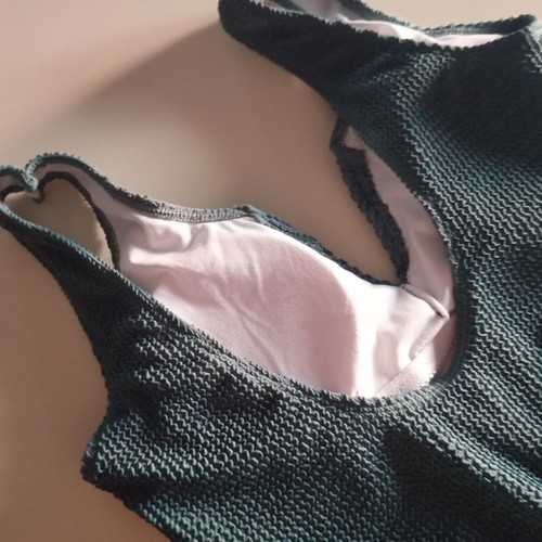 Adoro dark blue swimsuit size L with open back