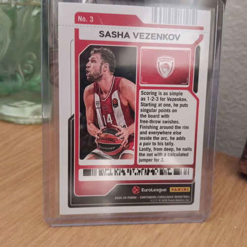 Euroleague Game Ticket Cards pack like new with Kendrick Nunn, Sasa Vezenkov, TJ Shorts