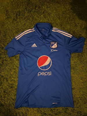 Millonarios jersey used, authentic, size medium