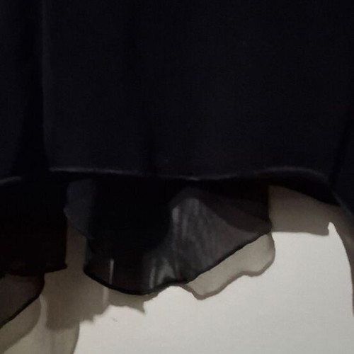 Elastic midi skirt new, black, size S