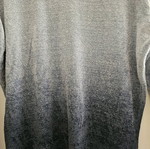 Aniela Women's Sweater Size L Blue Ombre Velvet Feel Like New