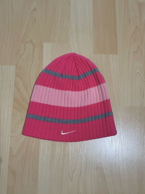 Nike σκούφος καινούργιος, γκρι και ροζ, one size