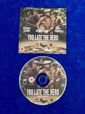 Too Late The Hero DVD σαν καινούργιο, αγγλική έκδοση