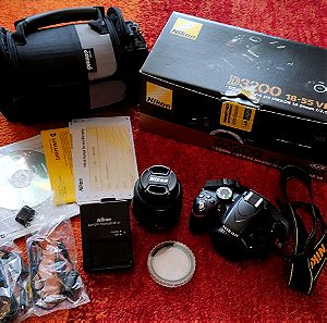 Nikon D3200 18-55 VR Kit Black