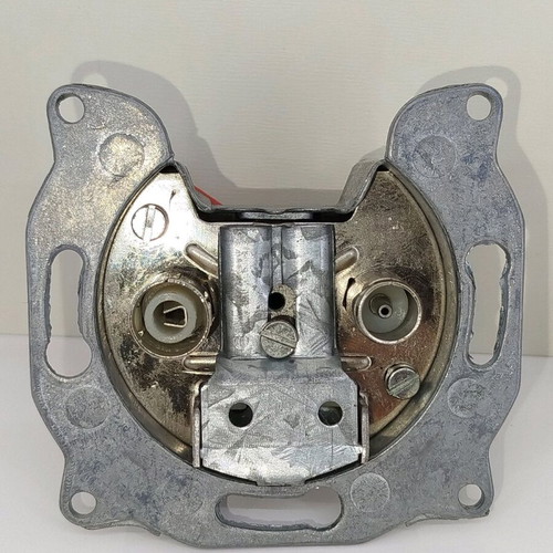 Phillips PHC1075 terminal antenna socket flush-mounted white new 80x80mm