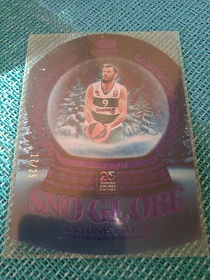 Antonis Fotsis Panini Crown Royale Sno Globe 25th Anniversary /25