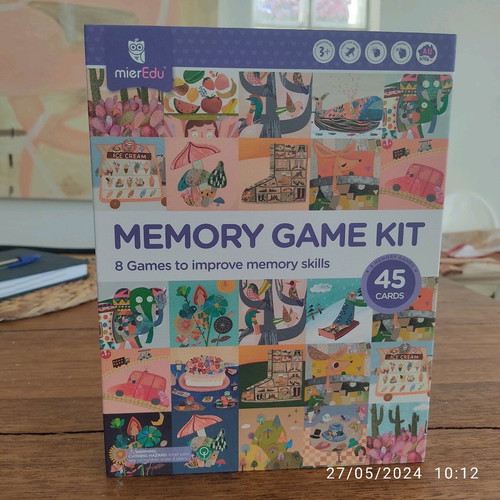Mieredu Memory Game Kit like new with 45 cards