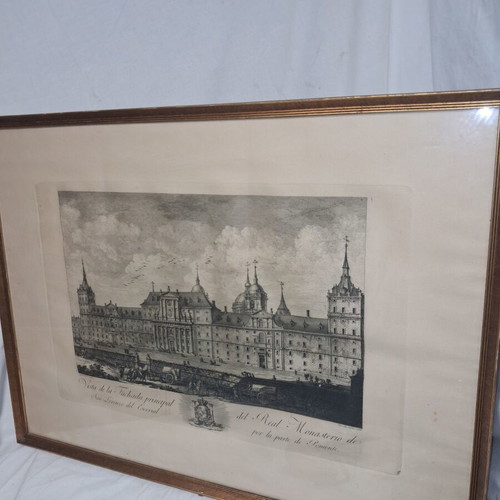 Spanish Chalcography San Lorenzo del Escorial circa 1800 like new