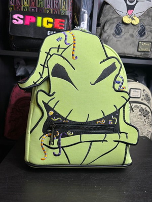Loungefly The Nightmare Before Christmas Oogie Boogie Glow in The Dark Mini Backpack