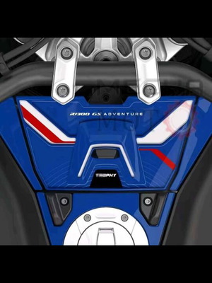 Resin sticker for BMW GS 1300 storage box kit new
