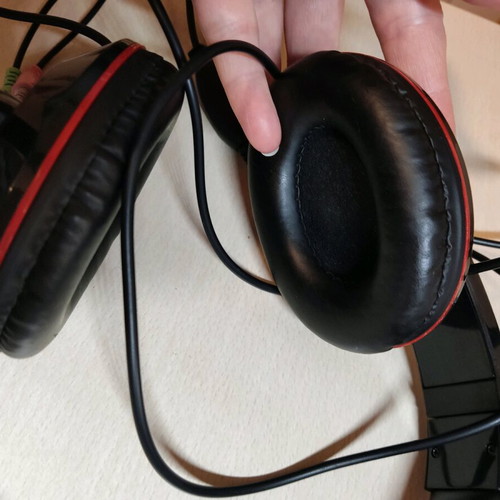 Gembird headphones like new with microphone and volume control