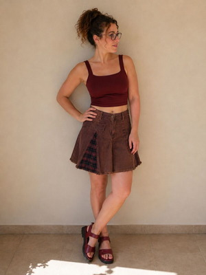 Brown Rinascimento skirt (S/M)