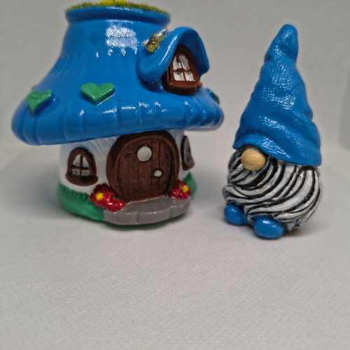 Handmade decorative set for indoor and outdoor use