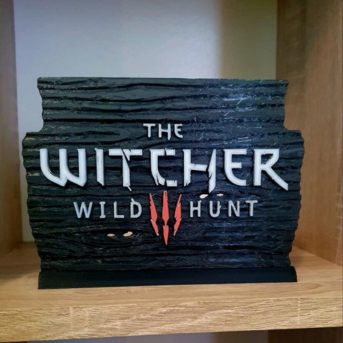 The Witcher Wild Hunt logo like new
