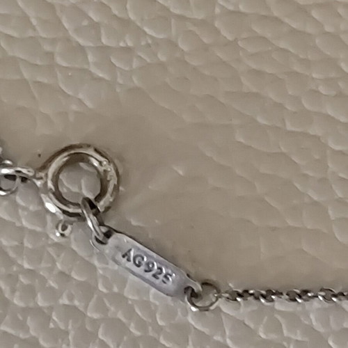 Tiffany & Co 1837 sterling silver circle logo pendant necklace like new