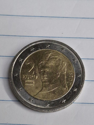 Νόμισμα 2€ μεταχειρισμένο, κατάλληλο για συλλέκτες
