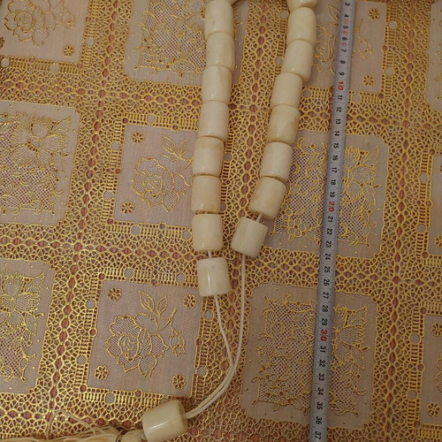 Large decorative worry beads new, plastic resin