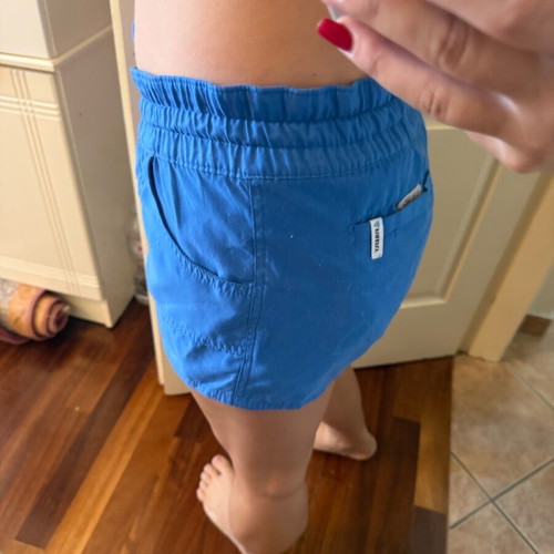 Firefly women's blue sports shorts like new with keychain