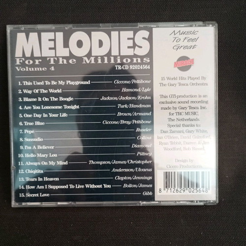 Melodies for the Millions Volume 4 CD like new