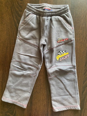 Kids Grey Fleece Sweatpants Energiers used for 4 years old