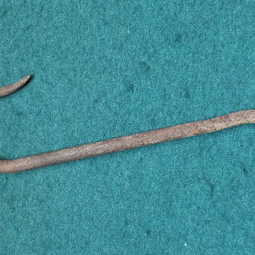 Vintage hook used, length 14.5cm