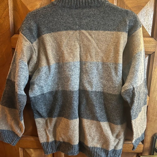 Oxford Company sweater XL like new, gray and brown