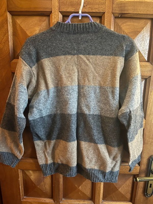 Oxford Company sweater XL like new, gray and brown