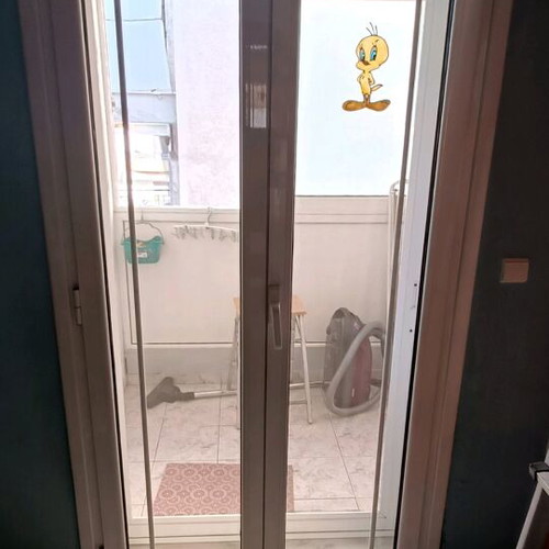 Aluminum balcony doors and window used, double glazed