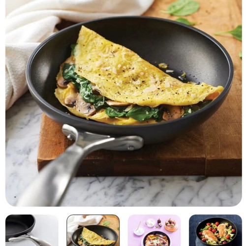 Tupperware Cottage Frying Pan 28 cm new with Eterna coating
