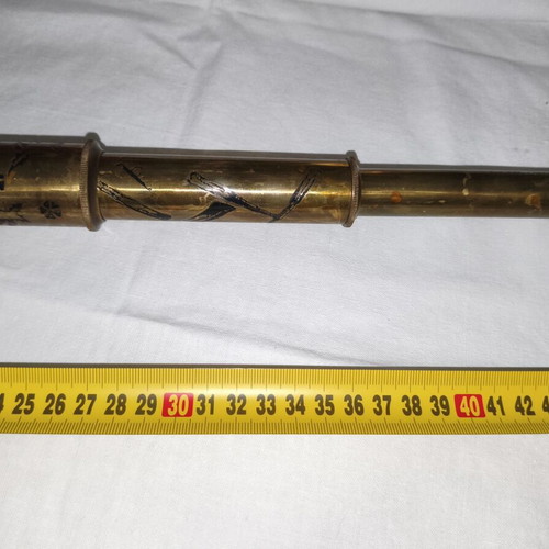 Nautical Brass Telescope 50cm Replica Dollond London 1920