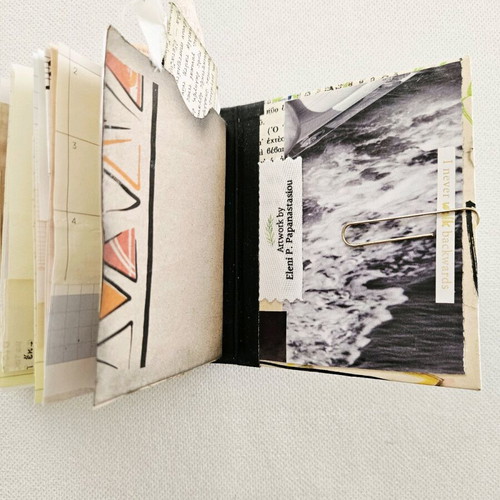The Leopard Heart handmade notebook like new
