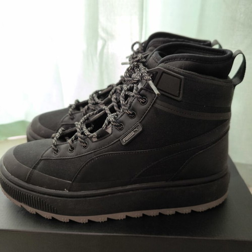 Puma boots, black, size 43