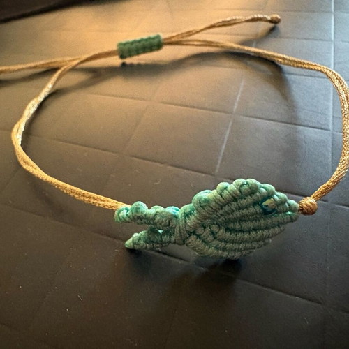 Bracelet from Mykonos handmade, new, turquoise