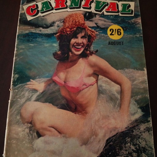 Carnival American men's magazine August 1967 used, rare issue