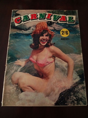 Carnival αμερικάνικο ανδρικό περιοδικό μεταχειρισμένο, σπάνιο τεύχος Αυγούστου 1967