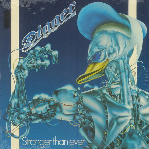 Digger Stronger Than Ever vinyl record used, metal