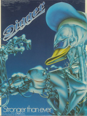Digger Stronger Than Ever vinyl record used, metal