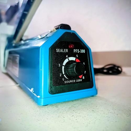 Impulse sealer for plastic packaging, new