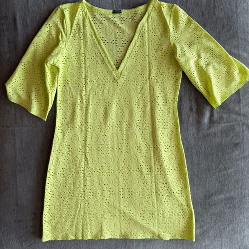 Calzedonia lime beach dress size S like new