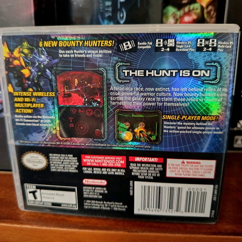 Metroid Prime Hunters Nintendo DS like new, 1000% complete, English version