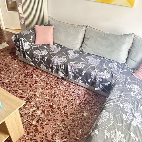 Living Room Furniture Set used with double bed, mattress, TV, kitchen appliances