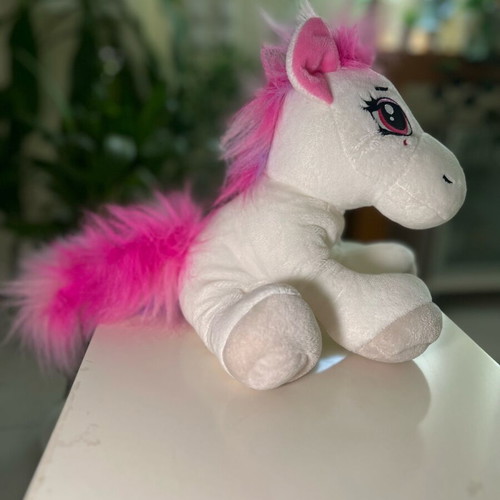 Keel Toys Ponytails White Soft Toy Horse new
