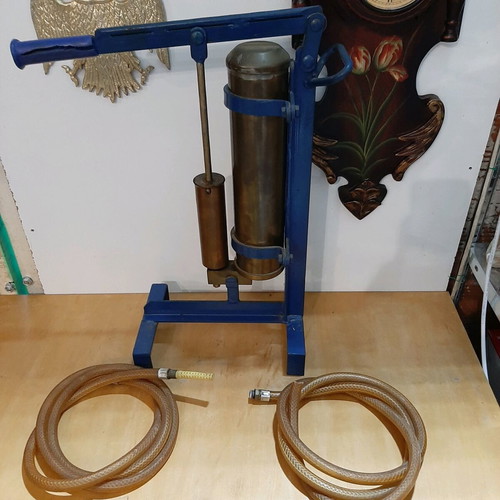 Vintage copper hand pump like new