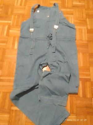 Maternity jumpsuit like new, blue