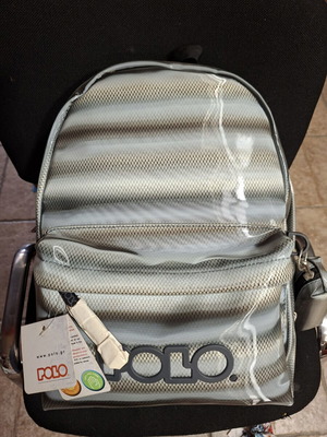 Polo backpack, colorful, new with tags