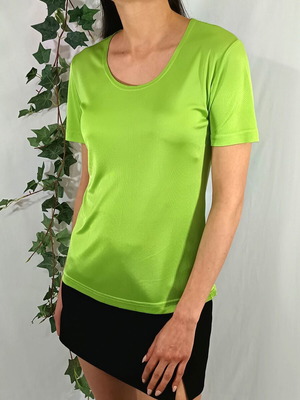 MaxMani short-sleeved top like new, lime green, size M