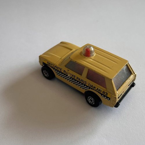 Matchbox 1975 Lesney Rolamatics No 20 Range Rover Paris-Dakar used